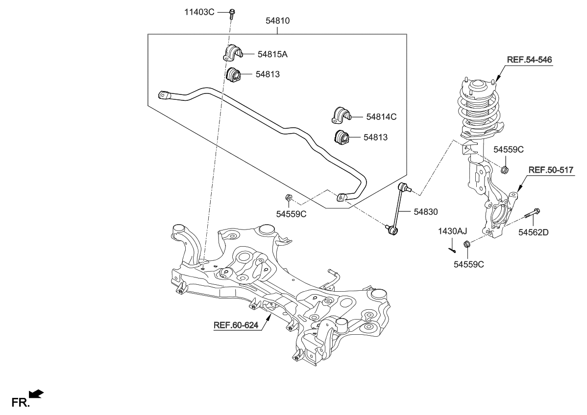 2020 Kia Sportage Front Suspension Control Arm Kia Parts Now