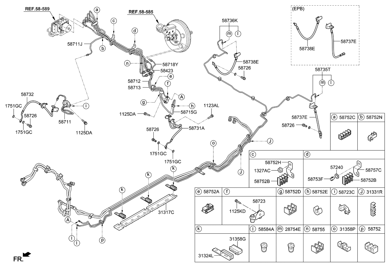 2020 Kia Sportage Brake Fluid Line Kia Parts Now