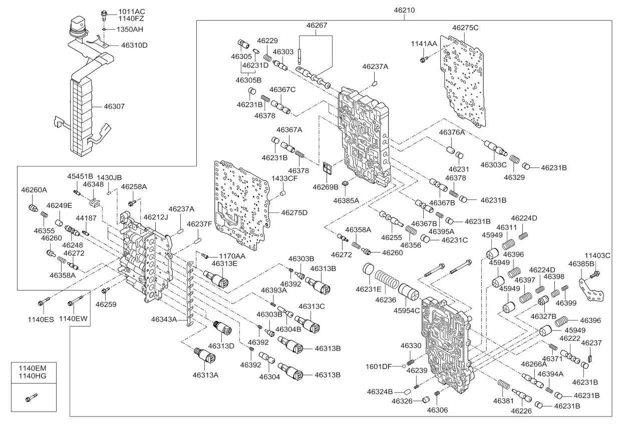 2014 Kia Sportage Transmission Valve Body Kia Parts Now