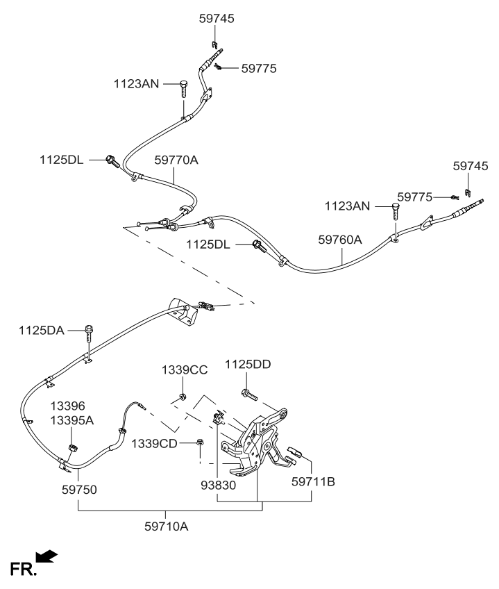 2014 Kia Sportage Parking Brake System Kia Parts Now