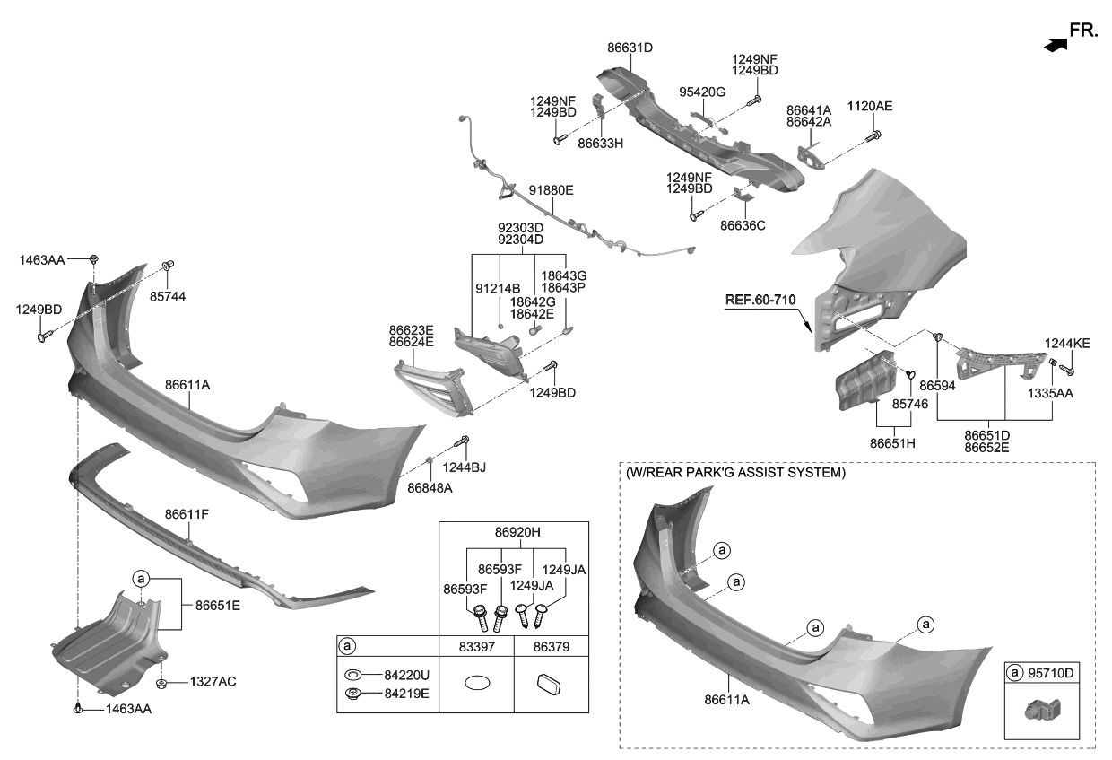2019 Kia Forte Rear Bumper Kia Parts Now