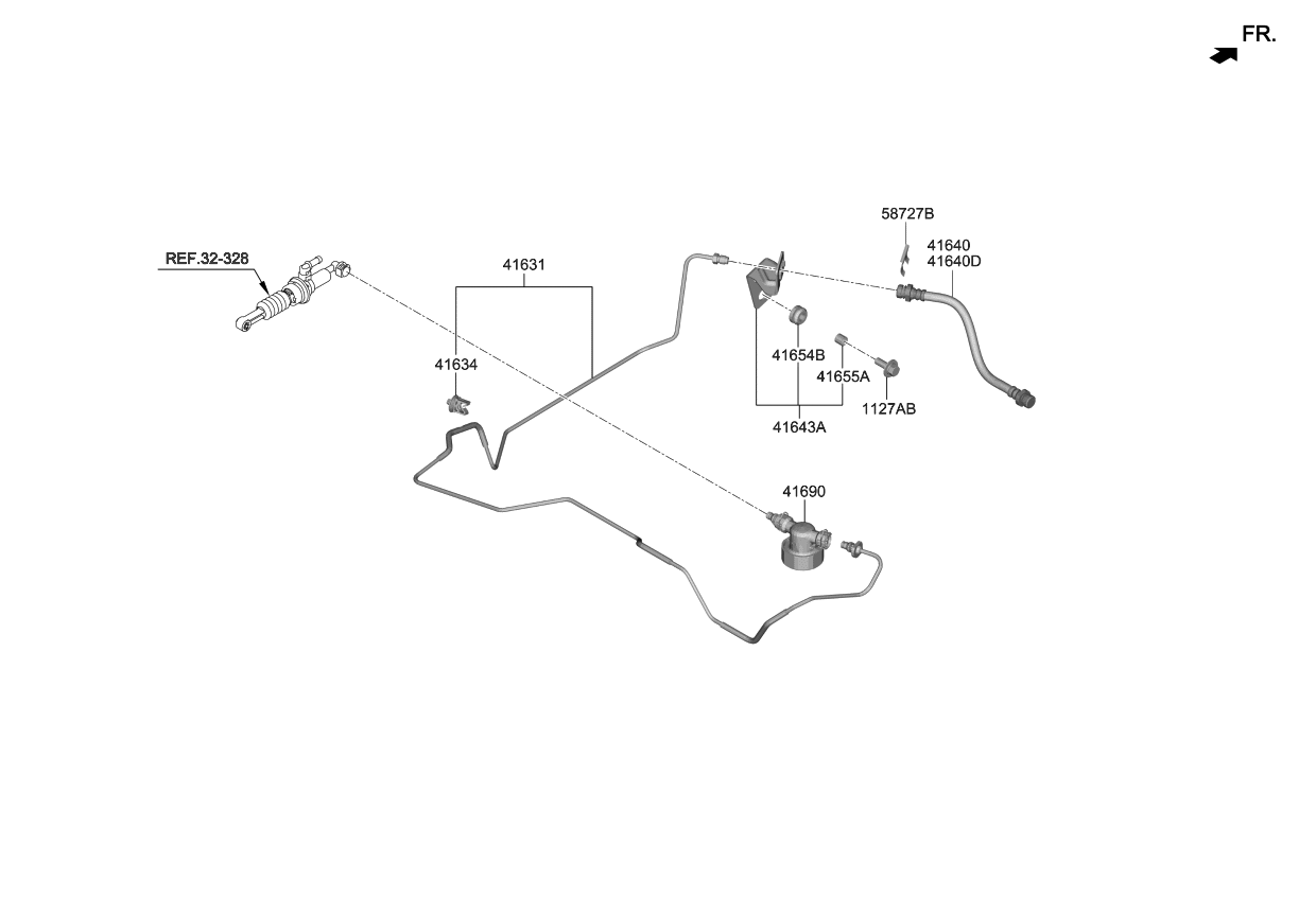 2019 Kia Forte Clutch Master Cylinder Kia Parts Now