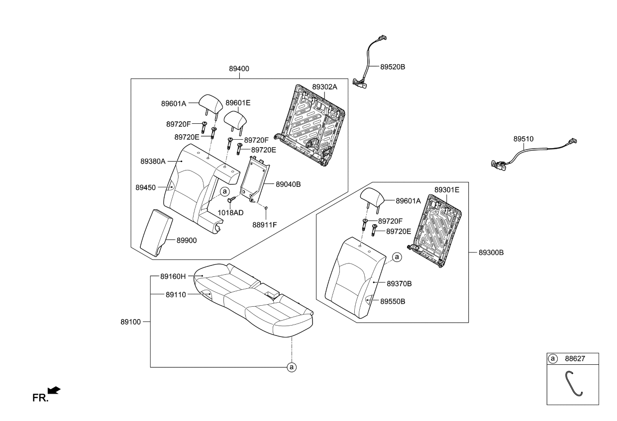 2019 Kia Forte 2ND Seat Kia Parts Now
