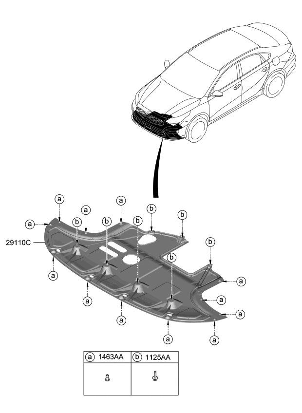 2019 Kia Forte Under Cover Kia Parts Now