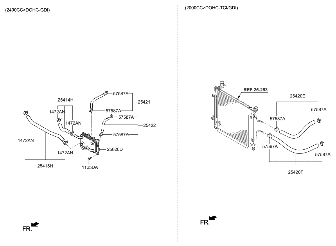 2019 Kia Optima Oil Cooling Kia Parts Now