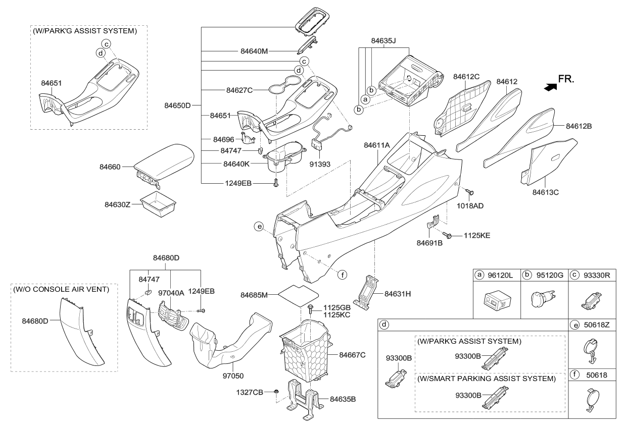 2016 Kia Forte Console Kia Parts Now