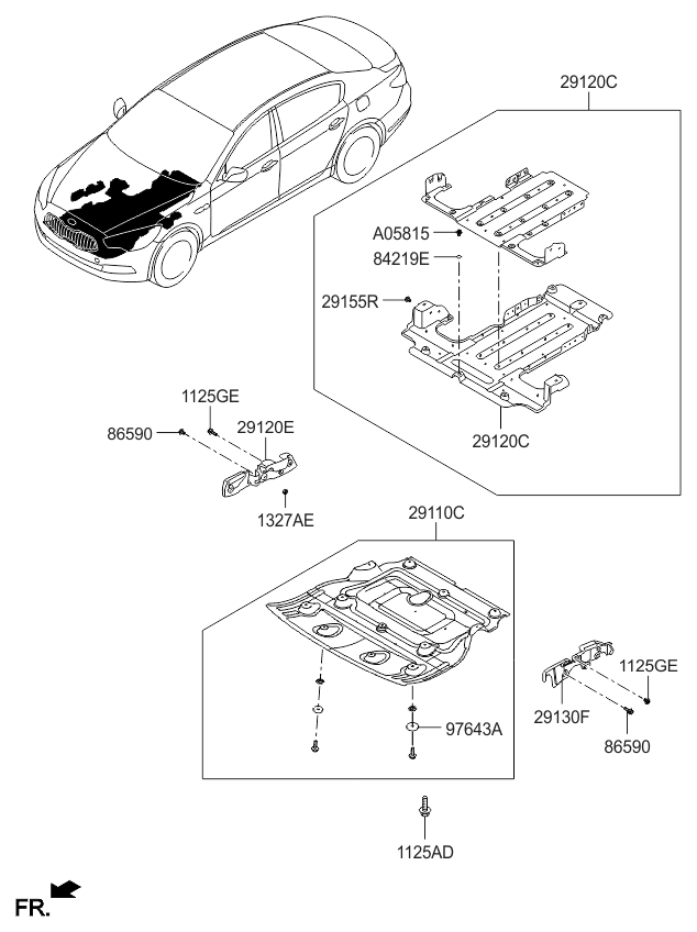2016 Kia K900 Under Cover