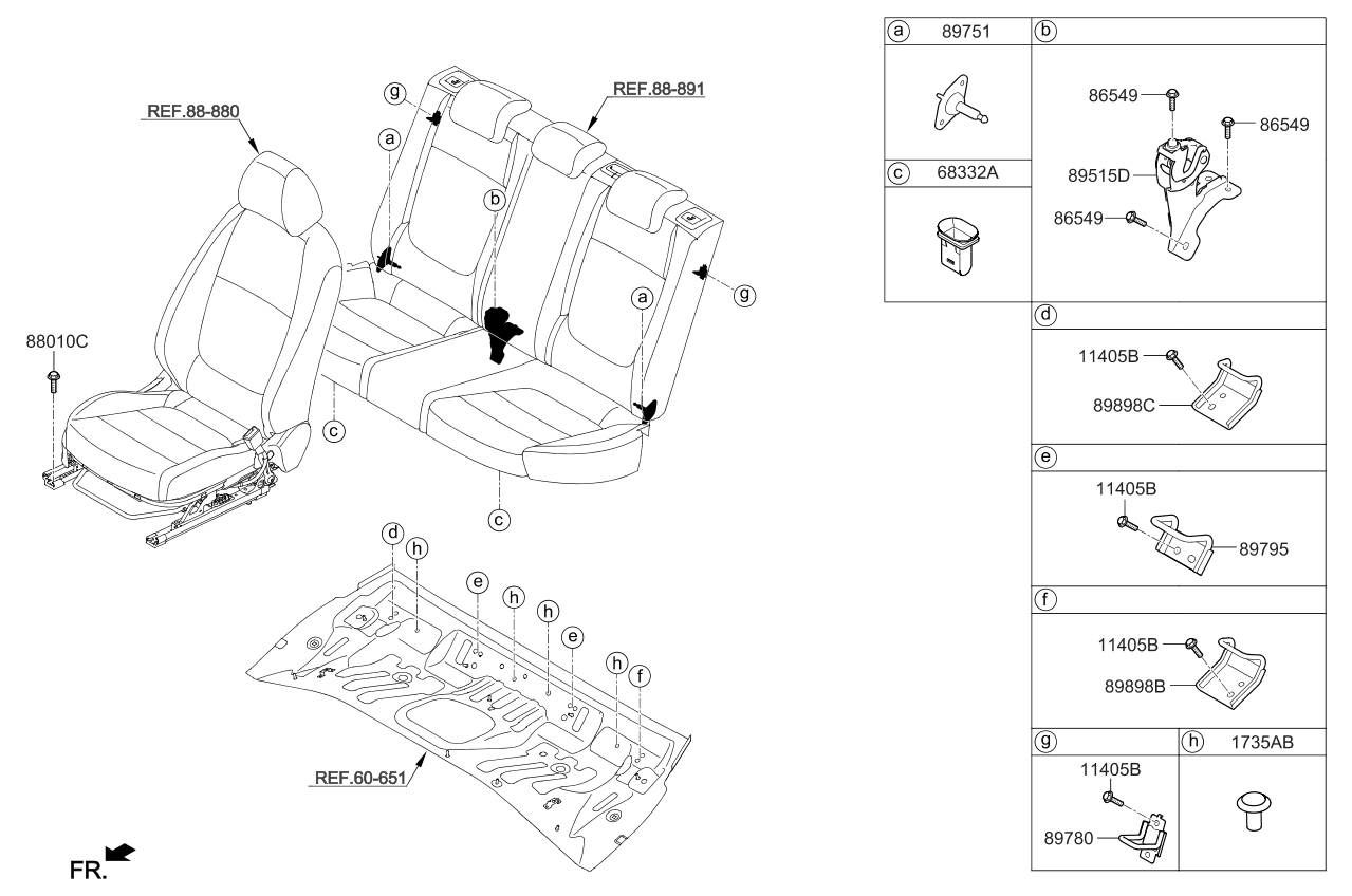 2018 Kia Rio HardwareSeat Kia Parts Now