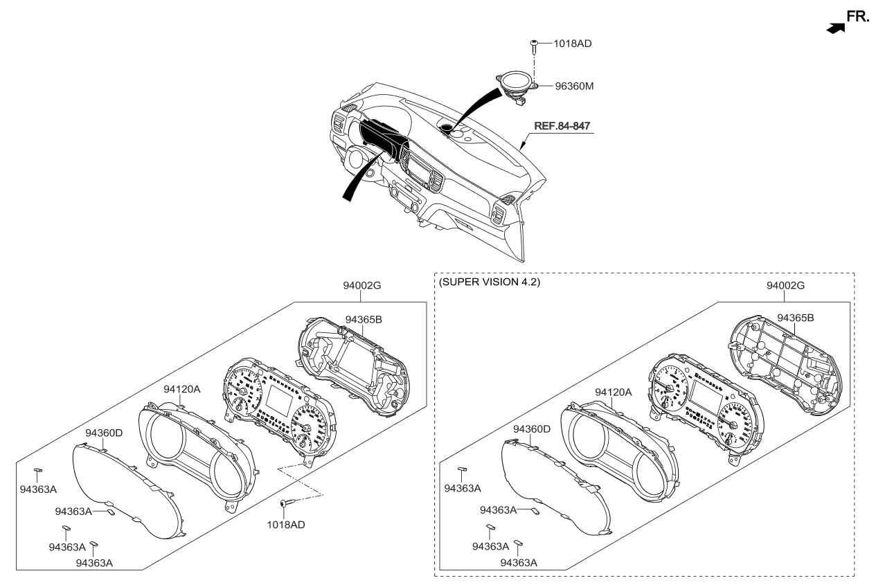 2017 Kia Sportage Instrument Cluster Kia Parts Now