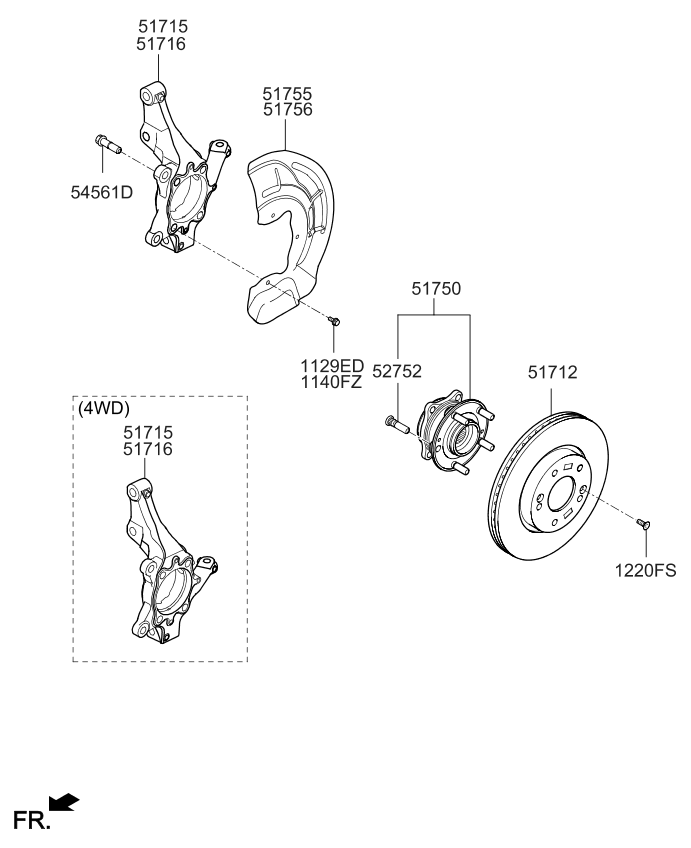 2016 Kia Sportage Front Axle Kia Parts Now
