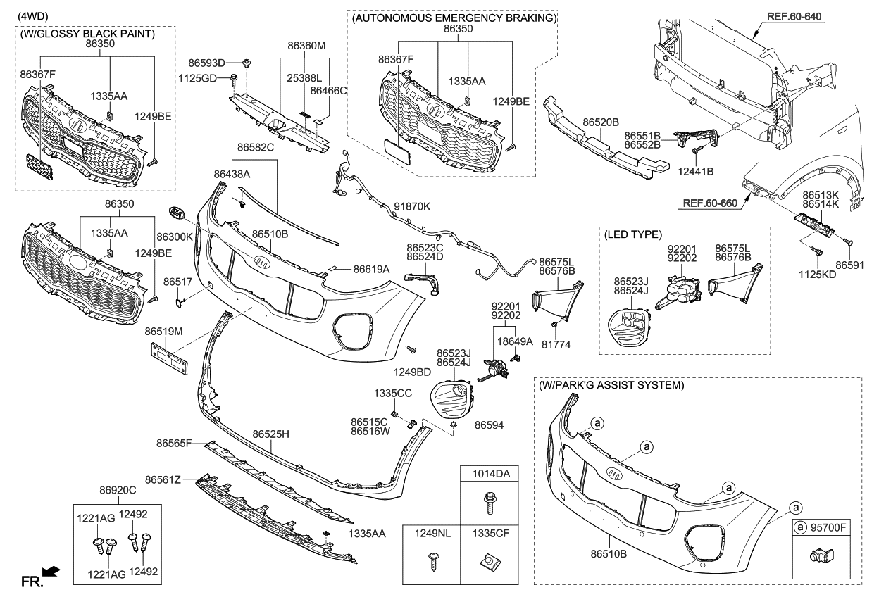 86356D9710 Genuine Kia COVER ASSEMBLYSCC UNIT