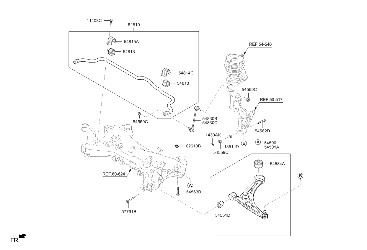 2016 Kia Optima Hybrid Front Suspension Control Arm