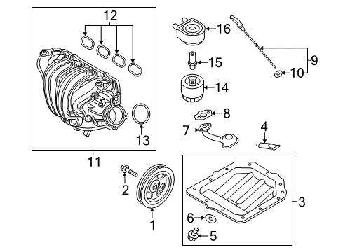 UM010CH046 Genuine Kia Gray RTV Gasket