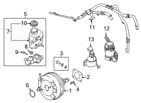 BRACKET-VACUUM PUMP Diagram for 59260J5300