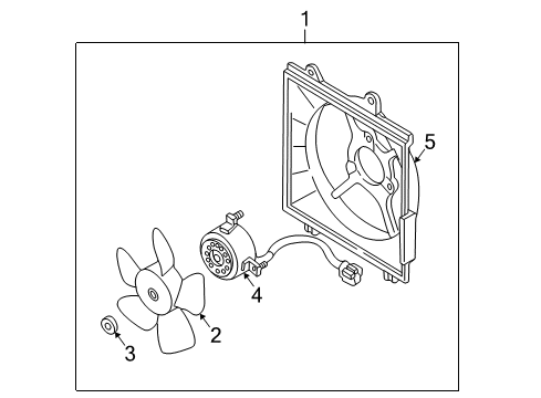 Fan Compartment-Cooling Diagram for 0K20115140
