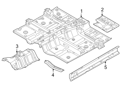 INSULATOR Diagram for 84113CH400