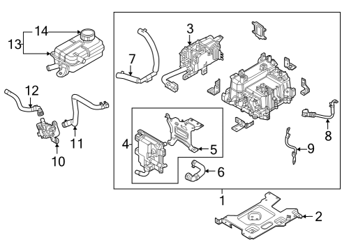 WIRING ASSY-LDC POS Diagram for 91660CH100