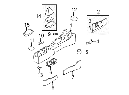 RETAINER-Parking Brake Booster Diagram for 846171E200WK