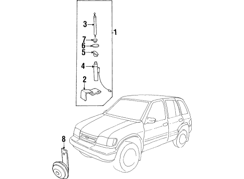 Wiring Kit Assembly Diagram for 966106721H