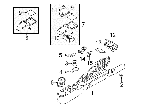 Order Color RU/XI Diagram for 846181G000