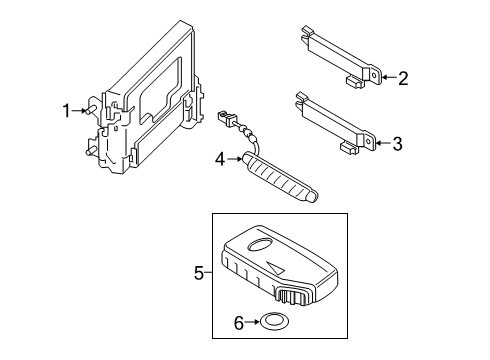 FOB-SMART KEY Diagram for 95440S9630