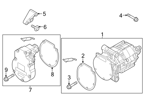 BOLT-FLANGE Diagram for 1163308186KA