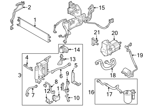 BRACKET ASSY Diagram for 46730CV500