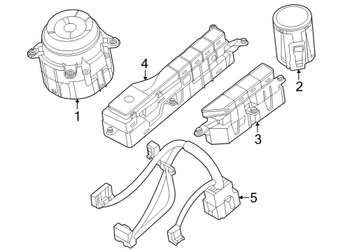 WIRING ASSY-CONSOLE Diagram for 84624AT120