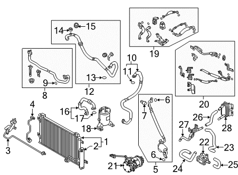 3Way Valve-Coolant Diagram for 25661G7500