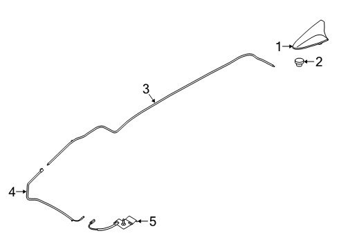 ANTENNA ASSY-WIRELES Diagram for 96240S9300