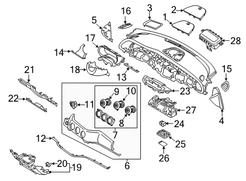 PANEL ASSY-LOWER CRA Diagram for 84750J5130AYK