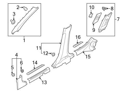 KNOB-HEIGHT ADJUSTER Diagram for 85834AT000GYT