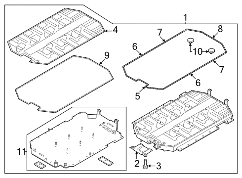 BRACKET-WATERTIGHT R Diagram for 37558GI110