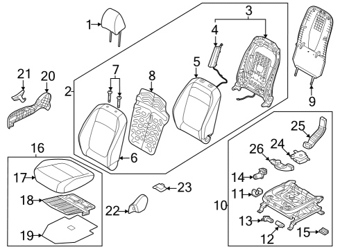 TRACK ASSY-RH Diagram for 88600Q5900