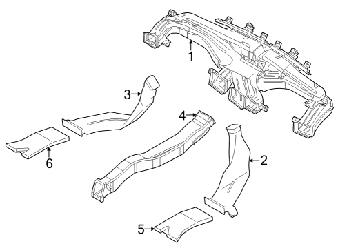 CONNECTOR ASSY-HEATE Diagram for 97470CH000