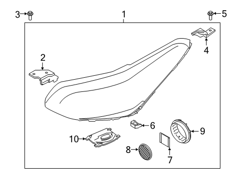 LED DRIVER MODULE Diagram for 92190D9600