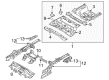 Diagram for Kia Cadenza Floor Pan - 65510F6600