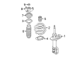 Diagram for Kia Cadenza Coil Spring Insulator - 54633F6000