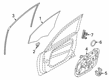 Diagram for Kia Cadenza Window Motor - 82460F6600