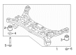 Diagram for Kia Cadenza Rear Crossmember - 55400F6250