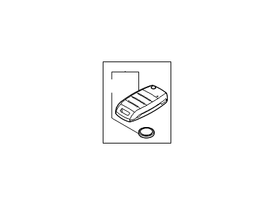 Kia 95430C5100 Keyless Entry Transmitter Assembly