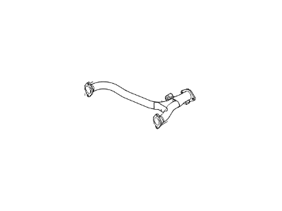 Kia 286503E750 Center Muffler Assembly