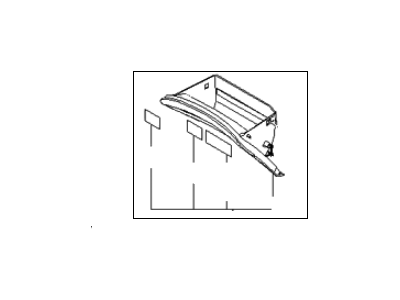 Kia 845102G300VA Glove Box Assembly