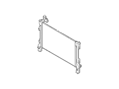 Kia Optima Hybrid Radiator - 25310E6100