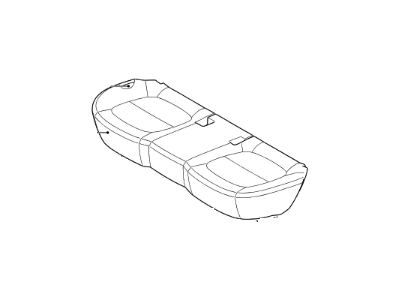 Kia 89150E4210 Frame & Pad Assembly-Rear