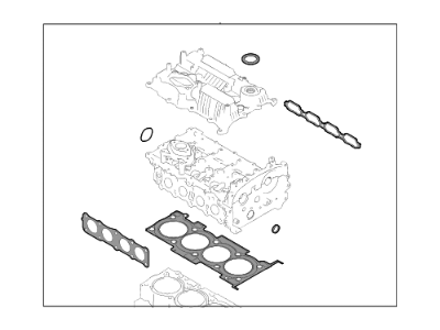 Kia 209202GK06 Gasket Kit-Engine OVEAUL