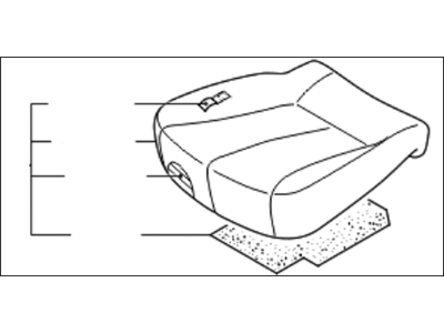 2014 Kia Sedona Seat Cushion - 892004D111KS8