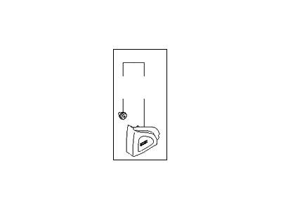 Kia 876501M010WK Cover Assembly-Front Door QUADRANT