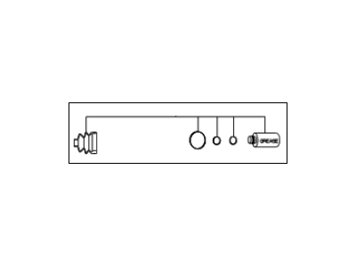 Kia 495952G000 Boot Set-In Joint