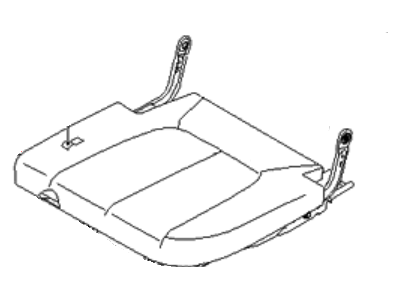 Kia 891551D000 Pad Assembly-3RD Cushion,LH